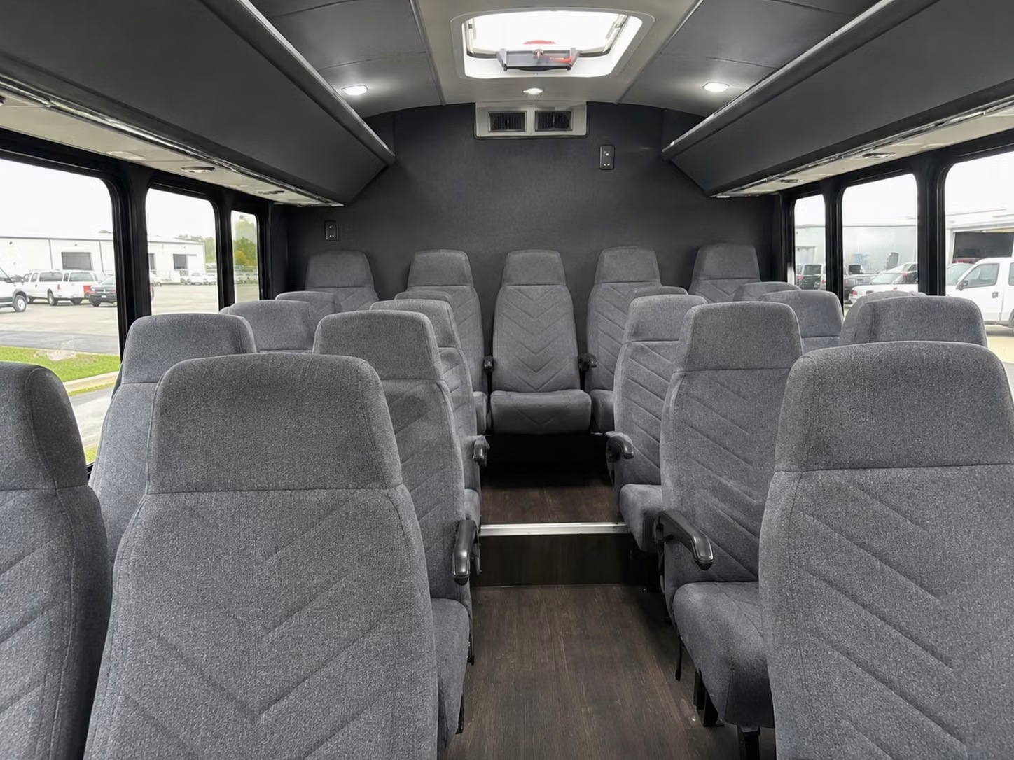 20 passenger minibus inside