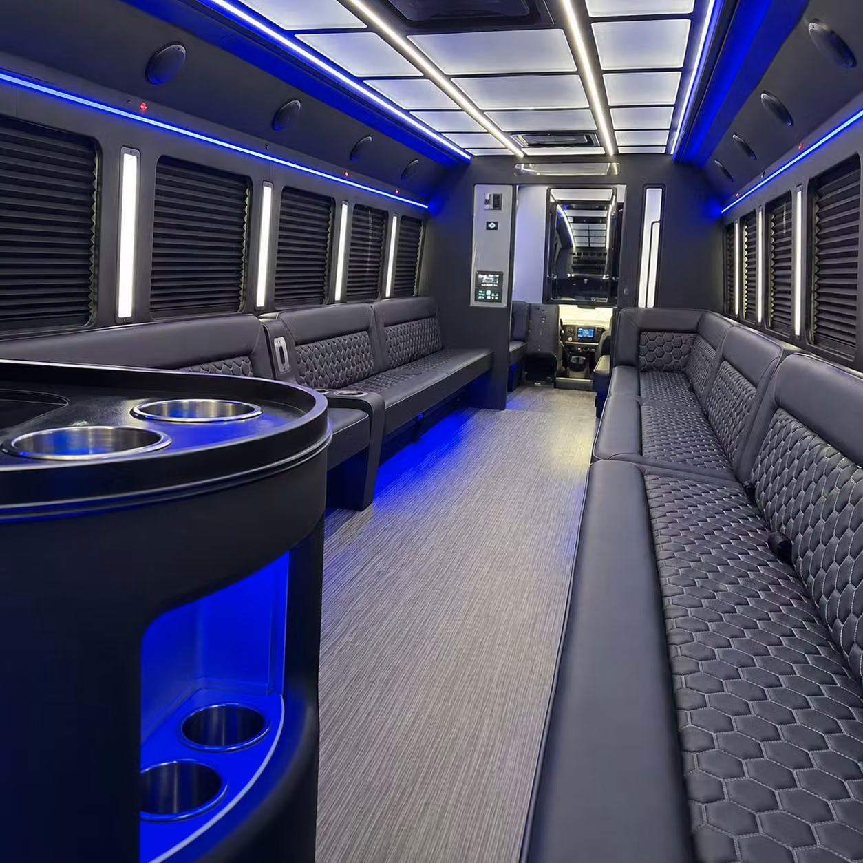 party bus interior